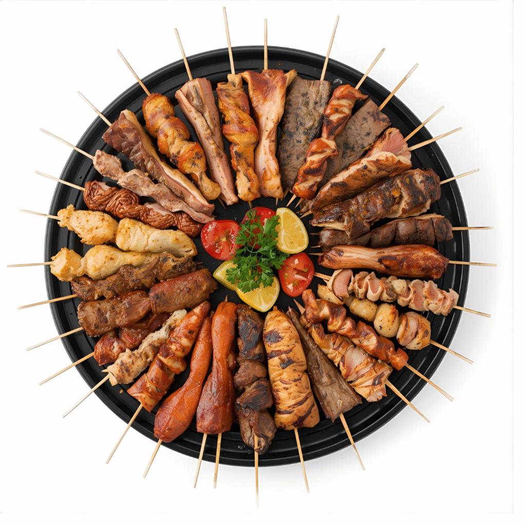 Pork Kebab Platter