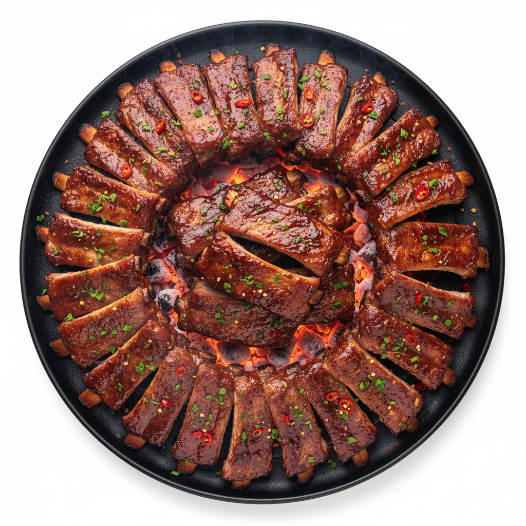 Barbeque Ribs Platter